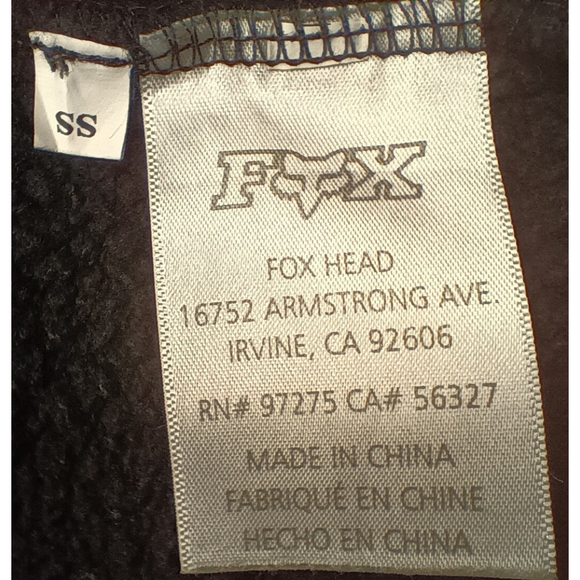 Fox Racing Pro Circuit Men’s Large Hoodie Full Zip Black Sweatshirt MotoX - Picture 9 of 9